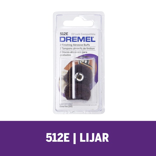 [512E] Disco abrasivo para pulir acabados DREMEL EZ512 / BOSCH-