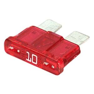 [214810] Fusible FLOSSER NORMAL Rojo / Uña / 10 Amp / BOSCH-