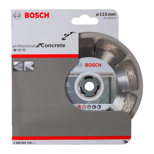 [2608602196] Disco de diamante 4 1/2&quot; ECO BOSCH / Concreto Solido / BOSCH-TABLA-7
