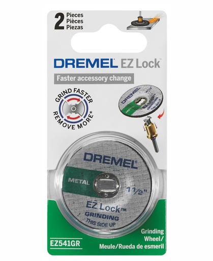 [EZ541GR] Ruedas Desbaste DREMEL EZ541GR / Kit 2 Unidades  / Pulido Me / BOSCH-
