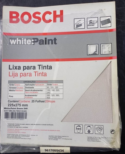 [9617085434] Lija Manual  No. 240 Blanca BOSCH / BOSCH-