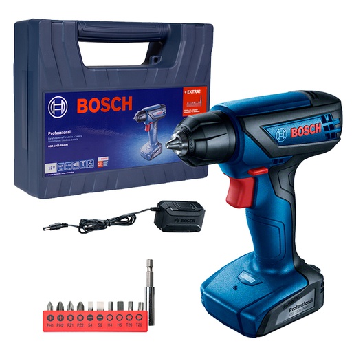 [19F4] Taladro inalambrico 12V BOSCH GSR 1000 SMART / 6MM / BOSCH-9-C-2