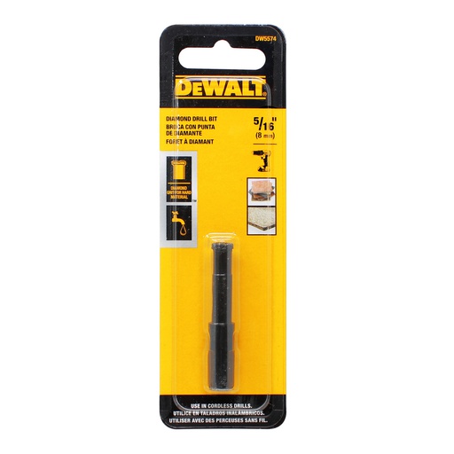 [DW5574] Broca Diamantada 5/16" / PORCELANA Y CERAMICA / DEWALT-5-D-2-F-2