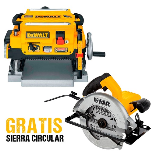 [DW735] Cepilladora DEWALT Portatil de 13"/ + GRATIS DWE5615 / DEWALT-(B2)-PISO-1