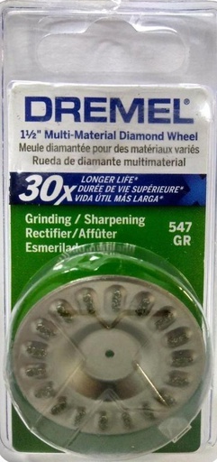 [547GR] Disco de diamante Dremel 547 GR / Pulido Vidrio Ceramica Mar / BOSCH-