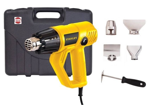 [STXH2000K-B3] Pistola de Calor STXH2000K / 50° 450°C / 90° 600° C Incluye/DEWALT-6-B-1-C/(B2)-16-B-3-C