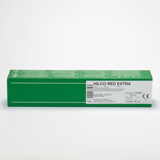 [19029] Electrodo HILCO 1/8&quot; - 3.2mm / E-6013 Punto VERDE (LB. 16 Va / BOSCH-