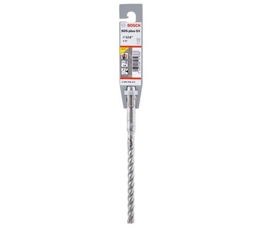 [2608836671] Broca SDS Plus 5/16&quot; X 6&quot; BOSCH / 4 LADOS / 5X / BOSCH-TABLA-8