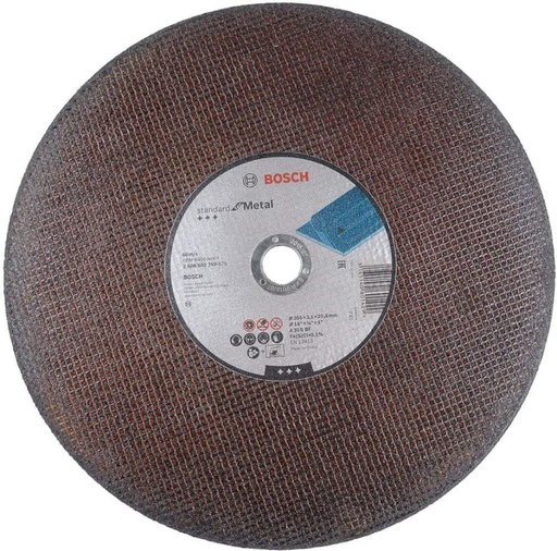[2608602759] Disco abrasivo 14&quot; corte metal  1M BOSCH / STANDARD / BOSCH-8-PISO