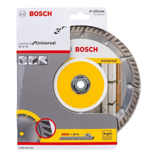 [2608615063] Disco de diamante 7&quot; BOSCH Amarillo. ECO / UNIVERSAL RAPIDO / BOSCH-