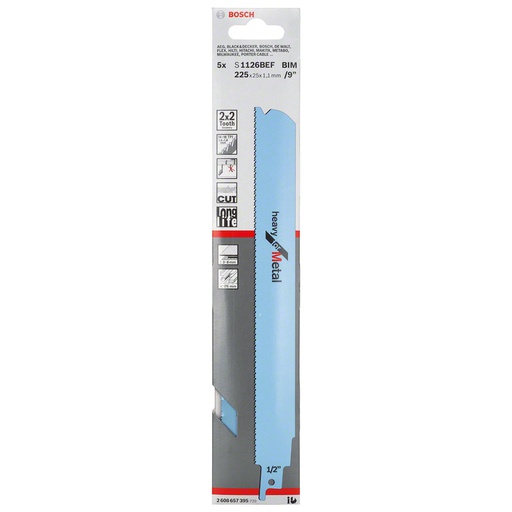 [2608657395] Sierra / 'Cuchilla Sable BOSCH 9&quot; S1126BEF / BOSCH-