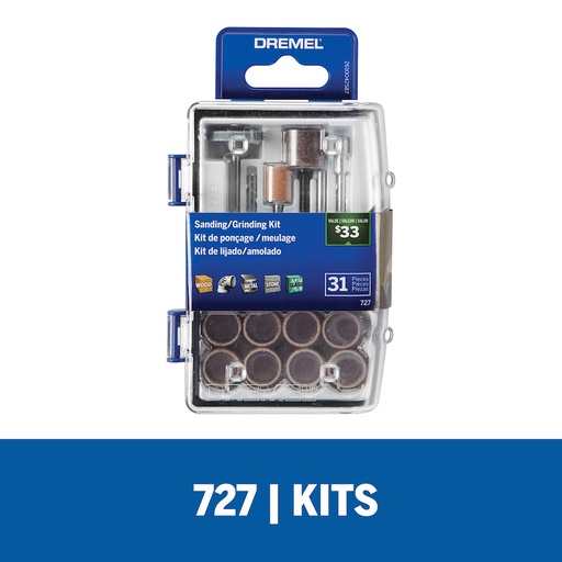[727] Kit Accesorios 31 Piezas Dremel DR727 / BOSCH-