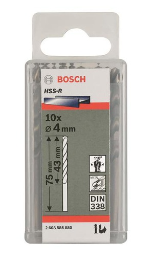 [2607018443] Broca Metal Madera HSS BOSCH 1/16&quot; / BOSCH-TABLA-5