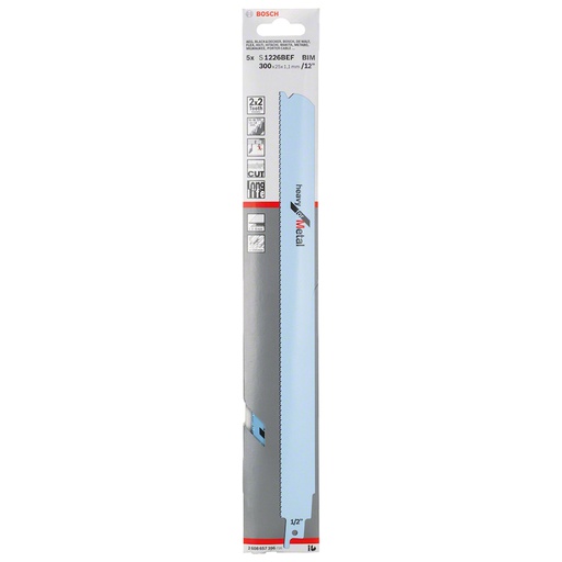 [2608657396] Sierra / 'Cuchilla Sable BOSCH 12" S1126BEF / BOSCH-