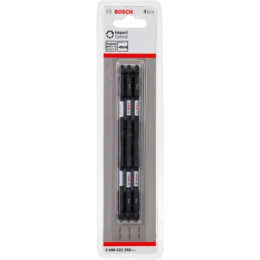 [2608522358] Punta No 2 Phillips de 6" BOSCH / 3 UNIDADES / IMPACT READY / BOSCH-TABLA-5
