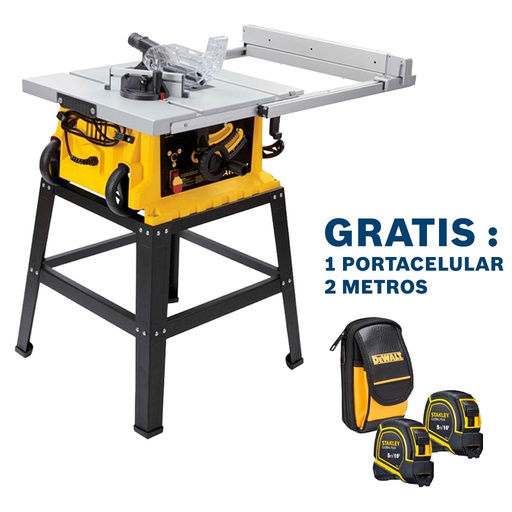 [SST1801-B3] Sierra de Banco STANLEY SST1801-B3 1800W / Gratis Bolso Porta Celular + 2 Metros 5 / DEWALT-----B2