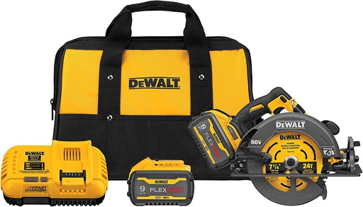 [DCS578X2] Sierra Circular DEWALT 7 1/4&quot; 60V 9 Ah FLEXVOLT / 2 Bateria / DEWALT-1-Piso