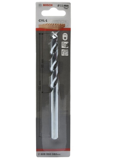 [2608590083] Broca Concreto BOSCH CYL- 11 MM - 7/16  BLISTER / BOSCH-