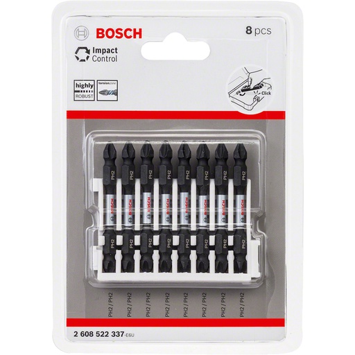 [2608522337] Punta No 2 Philips de 2&quot; BOSCH / Punta Magnetica / DOBLE LADO/BOSCH-TABLA-5