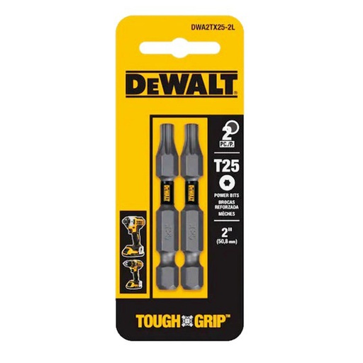 [DWA2TX25-2L] Punta Torx T25 DEWALT / 2 UNIDADES / DEWALT-5-B-2-B-1