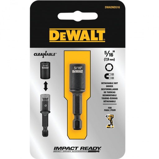 [DWADND516] Soporte Magnetico para Tornillo Pulsar de 5/16&quot; / IMPAC / DEWALT-5-C-2-B-2