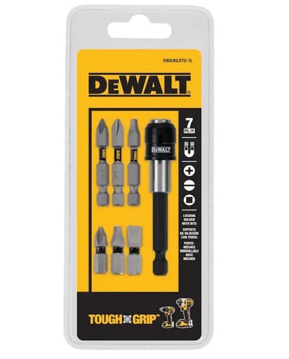 [DWA3HLDTG-7L] Punta No 2 Philips de 2&quot; / Kit 7 Piezas DeWalt / DEWALT-5-B-2-E-2