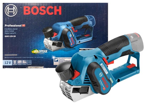 [15A7] Cepilladora BOSCH Industrial GHO 12V-20 / BARETOOL / BOSCH-9-C-2