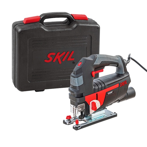 [4550] Sierra Caladora SKIL 4550 550W  V. V / CAJA PLASTICA / BOSCH-14-C-3-A