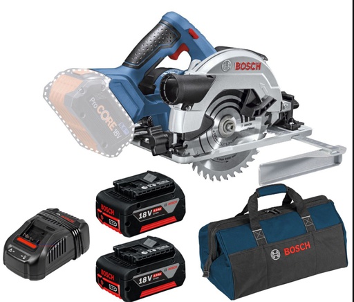 [16A2-COMBO] Sierra Circular 6 1/2&quot; / 18V - GKS 18V-57 / BOSCH-