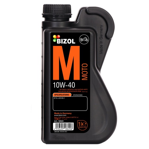 [18620] Aceite 10W40 Litro 1L - HC SINTETICO / MOTO / BIZOL / BOSCH-