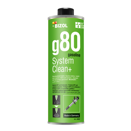 [8880] AEROSOLES TECNICOS G80 LIMPIADOR DE INYECTORES GASOLINA  250 ML / BIZOL / BOSCH-EXIVICION