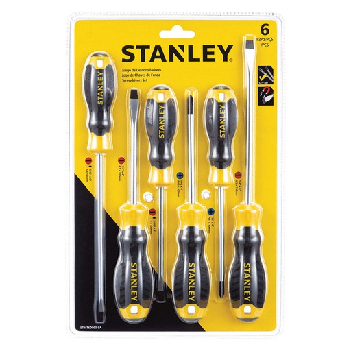 [STMT60060-LA] Desarmadores KIT STANLEY de 6 PZAS / PHILLIPS CASTIGADERA / DEWALT-TABLA-2