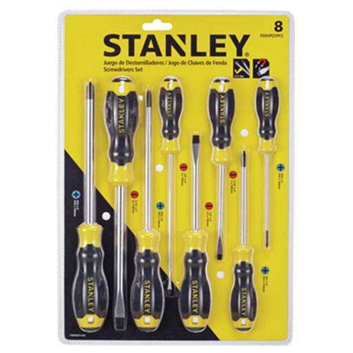 [STMT66675-840] Desarmadores KIT STANLEY de 8 PZAS / PHILLIPS CASTIGADERA / DEWALT-(B2)-16-E-3-A