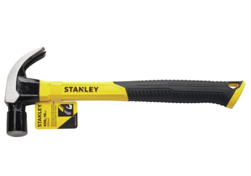 [STHT51391-40] Martillo de Uña Curva 16 OZ ( 1 lb ) / FIBRA DE VIDRIO /  Stanley / DEWALT-2-A-3-D