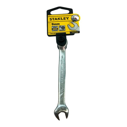 [STMT72806] LLAVE COMBINADA 9 MM / COLA CORONA, 12 PUNTOS / ANTI-SLIP / STANLEY / DEWALT-