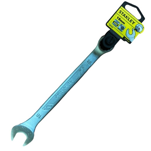 [STMT72815] LLAVE COMBINADA 18 MM / COLA CORONA, 12 PUNTOS / ANTI-SLIP / STANLEY / DEWALT