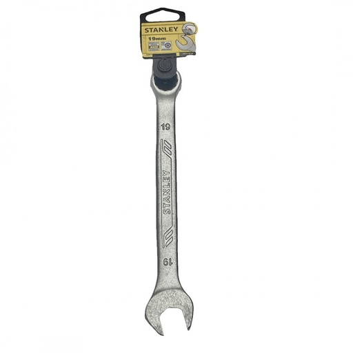 [STMT72816] LLAVE COMBINADA 19 MM / COLA CORONA, 12 PUNTOS / ANTI-SLIP / STANLEY / DEWALT-