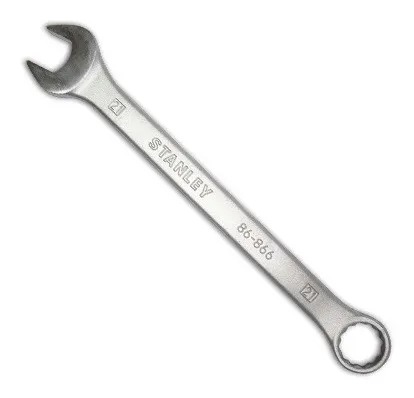 [86-866] LLAVE COMBINADA 21 MM / COLA CORONA, 12 PUNTOS / STANLEY / DEWALT-