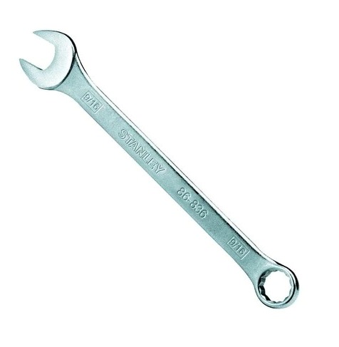 [86-836LA] LLAVE COMBINADA 9/16&quot; / SAE / COLA CORONA, 12 PUNTOS / STANLEY / DEWALT-