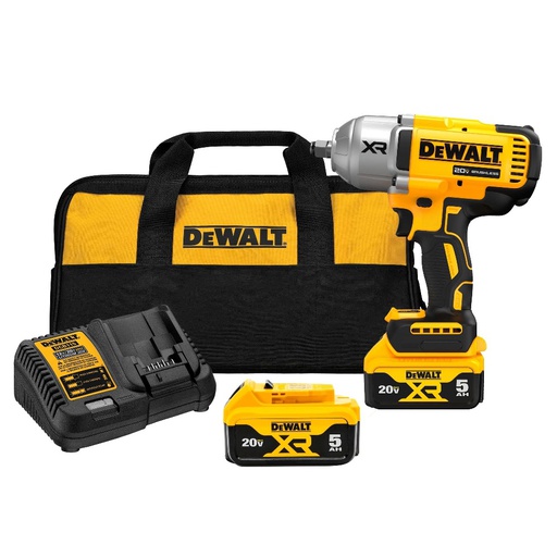 [DCF900P2] Pistola de Impacto 1/2&quot; DCF900P2 / 2- BATERIA  5 Ah / DEWALT-6-E-3-E-1