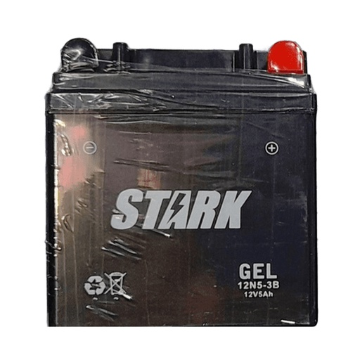 [12N5-3B GEL] Bateria Moto 12N5-3B / YB5L-B / BB5L-B / = BTX7L-BS / STARK  GEL / 5 Ah / BOSCH-