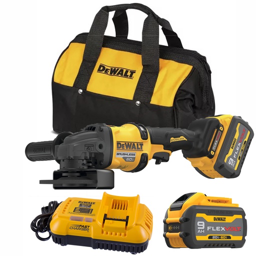 [DCG418X2] Amoladora 4 1/2&quot; / 6&quot; DEWALT FLEXVOLT / 2 Bateria / 1 Cargador / DEWALT-5-E-2-D