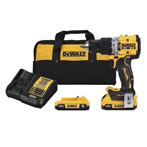 [DCD805D2-B3] Taladro inalambrico 20 V DEWALT Lithium / Sin Carbones / Percucion / DEWALT-4-E-3-C