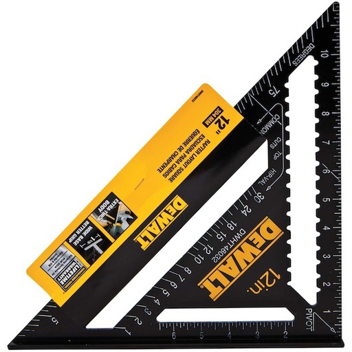 [DWHT46032] Escuadra Aluminio / Profesional 12" / DEWALT-TABLA 2