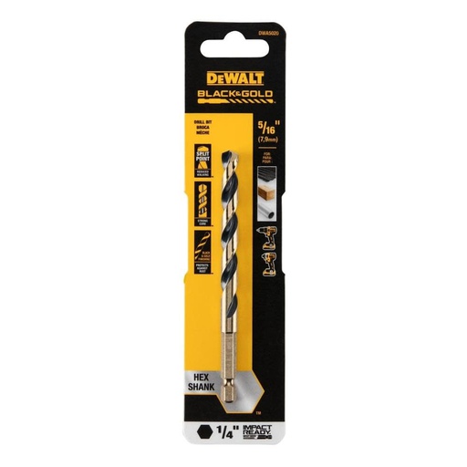 [DWA5020] Broca Metal Madera / HEXAGONAL / 5/16" / DEWALT-Tabla-3