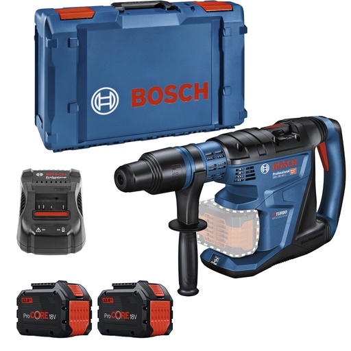 [1917-COMBO] Martillo Perforador 7 KG  GBH 18V-40C / 2- Baterias 1- Cargador/ BOSCH-