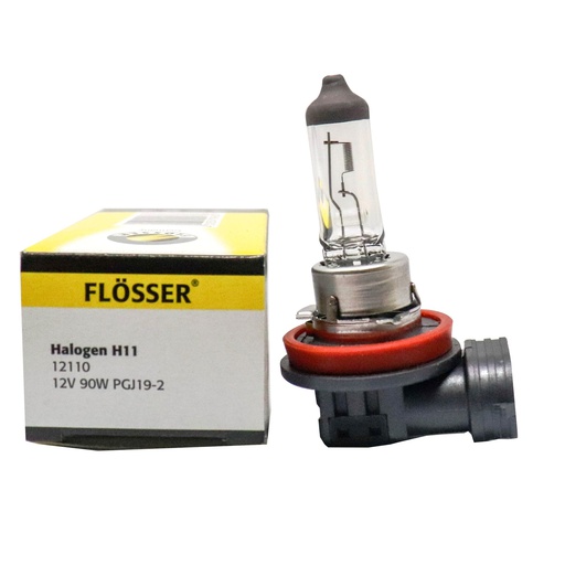 [12110] Bombilla FLOSSER / H11 / 12V / 90 W / PGJ19-2 / BOSCH-