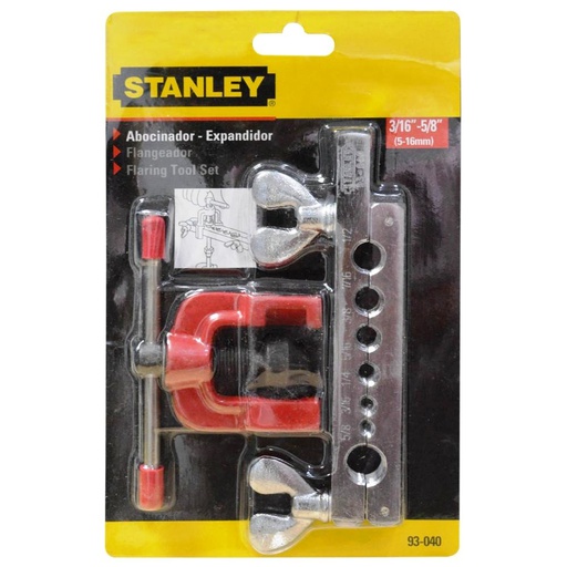 [93-040] Abocinador Expandidor 3/16, 1/4, 5/16, 3/8, 7/16, 1/2, 5/8 / STANLEY / DEWALT-B2