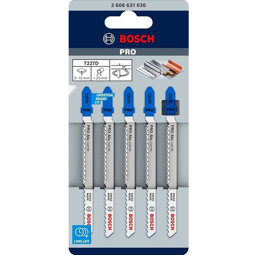 [2608631030] Sierra / 'Cuchilla para Caladora T227D 5U / BOSCH-11-D-2
