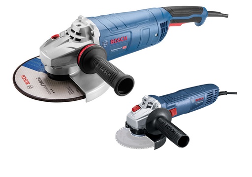 [18F4-0G1+GWS 700 M14] Amoladora 9&quot; BOSCH GWS 25-230 / 2500 W / VULCANO 5/8&quot;/ + GWS 700 M14/ BOSCH-